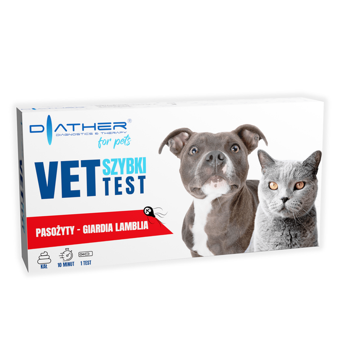 Vet Test na pasożyty - giardia lamblia