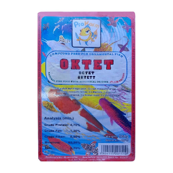 ProKarm Pokarm mrożony Oktet blister 100g