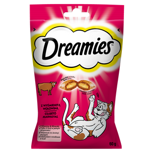 Dreamies z wyśmienitą wołowiną 60g