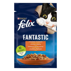 FELIX® Fantastic z kurczakiem i pomidorami w galaretce 85g