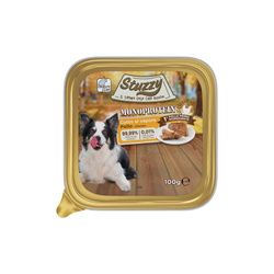 Stuzzy Pies Tray monoprotein kurczak 100g