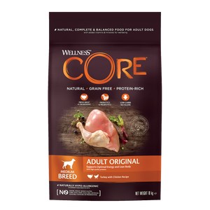 Wellness Core Adult Original dla średnich ras indyk/kurczak 10kg
