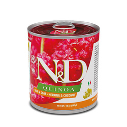 Farmina N&D Quinoa Dog Skin&Coat śledź 285g