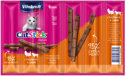 Vitakraft Cat Stick Mini Indyk z jagnięciną 6szt