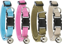 Trixie obroża dla kota parciana z dzwonkiem