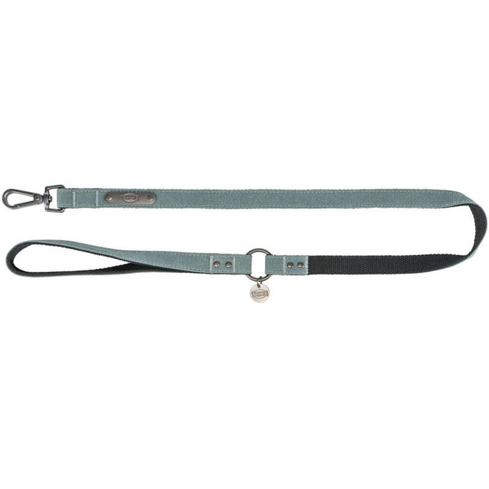 Trixie Smycz CityStyle bawełna szałwiowa M-L: 1.00m/20mm