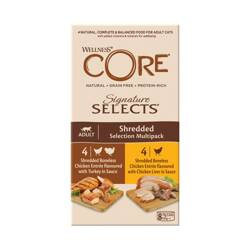 Wellness Core Shredded mix mix d.kota 4x2 smaki 8x79g/635g