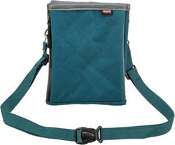 Trixie Torebka na przysmaki dla psa Twin petrol 15x18x2,5cm