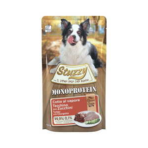Stuzzy Monoprotein karma mokra dla psa świeży indyk z cukinią pasztet 150g