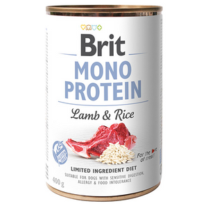 Brit Mono Protein jagnięcina z ryżem 400g