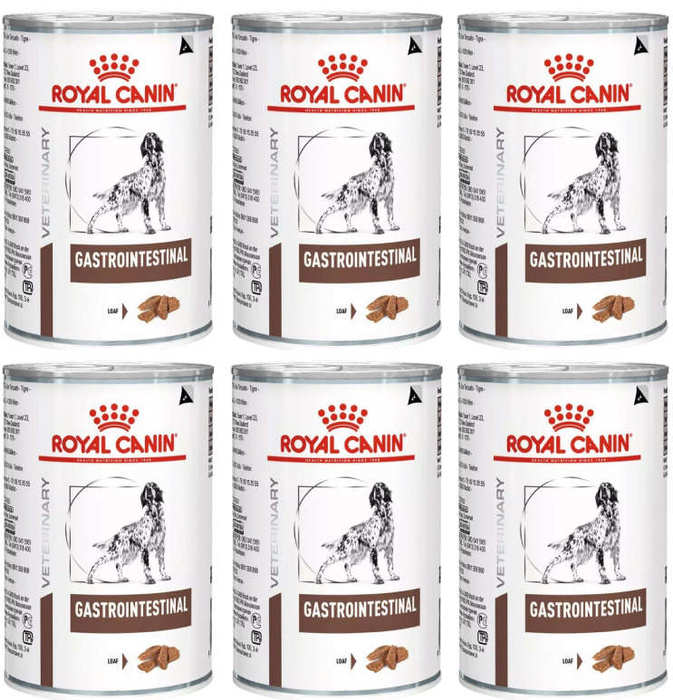 Royal Canin Gastro Intestinal karma mokra 6x400g