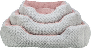 Trixie Kaline Mio Legowisko z Brzegiem Szaro-Różowe 50x40cm