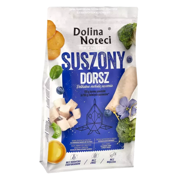 Dolina Noteci Premium z dorszem 9kg