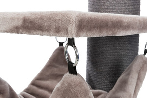 Trixie Ramon XXL drapak dla kota z hamakiem 78x48x133cm