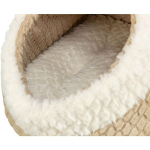 Trixie Kaline Mio Legowisko Zamknięte Brązowe/Kremowe 35x26x41cm