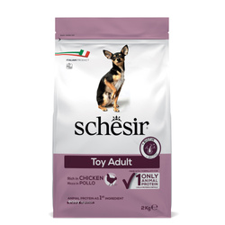 Schesir Original kurczak 2kg dla dorosłych ras miniaturowych