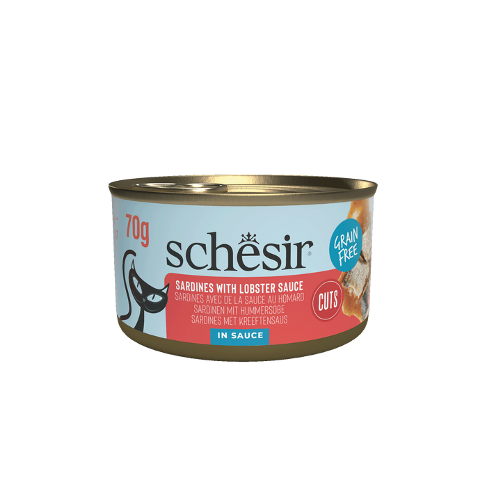Schesir Cat Can Grill dla kota sardynki w sosie z homara 70g puszka