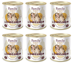 Family First z kurczakiem i burakami 6x800g