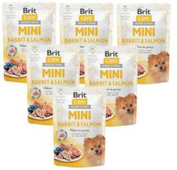 Brit Care Mini Pouch królik i łosoś 12x85g