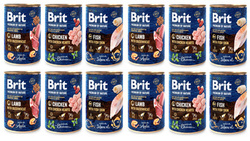 Brit Premium by Nature MIX 24x400g