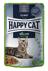 Happy Cat Culinary Meat in Sauce Farm Lamb jagnięcina 85g saszetka