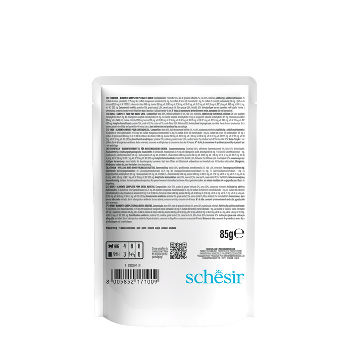 SCHESIR filety z tuńczyka w galaretce 85g