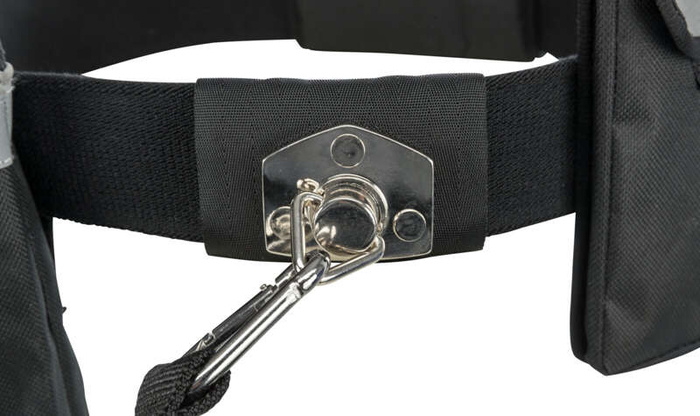 Pas biodrowy Hands Free czarny