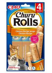 Inaba Cat Churu Rolls kurczak z kurczakiem 4x10g