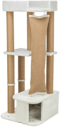 Trixie Active drapak z budką i legowiskiem biały/brązowy 150cm