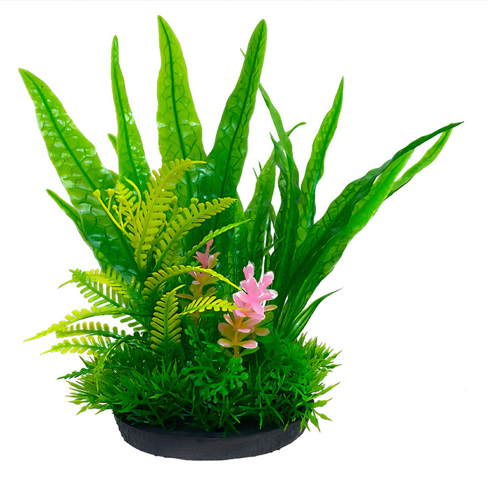 Aqua Natura Roślina Paproć z Kwiatem 18cm