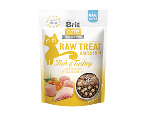 Brit Care Raw Treat Cat Hair& Skin 40g