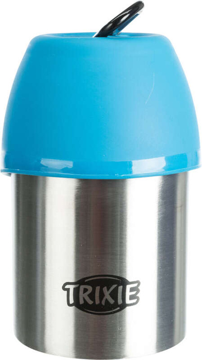 Trixie Butelka z miską stalowa 300 ml