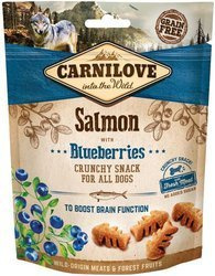 Carnilove Crunchy Snack Łosoś z Jagodami 200g