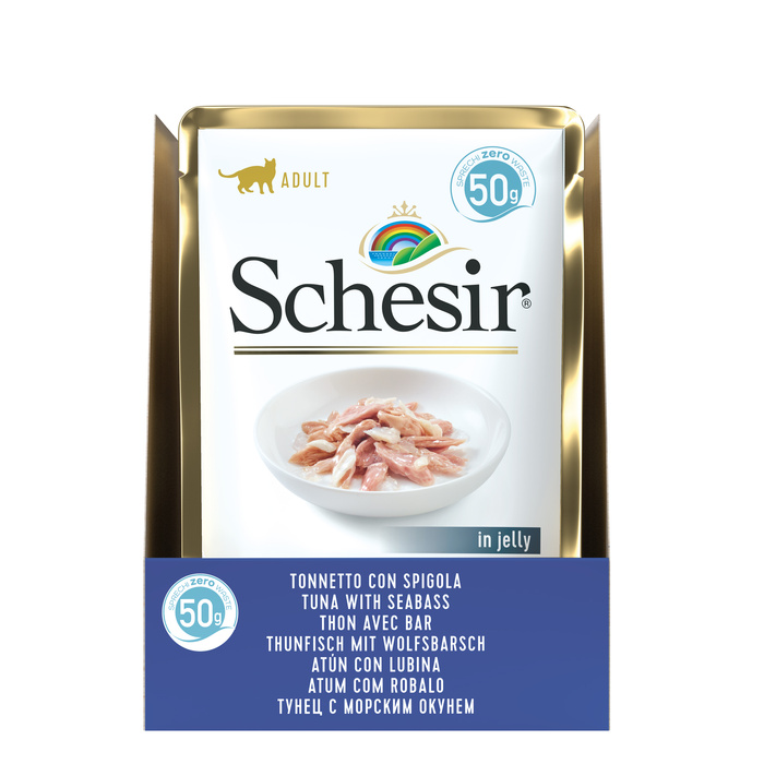 Schesir tuńczyk labraks w galaretce 50g