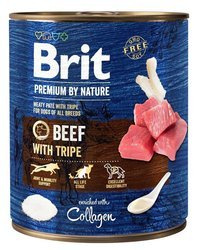 Brit Premium by Nature karma mokra dla psa z wołowiną 800g