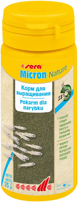 Sera Micron Nature 50 ml pokarm planktonowy wspierający wzrost