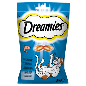 Dreamies z wyśmienitym łososiem 60g