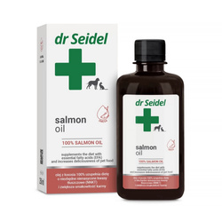dr Seidel Salmon Oil 100% 250ml Skóra i Sierść
