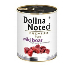 Dolina Noteci Premium Pure mokra karma dla psa Dzik 800g