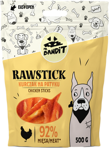 Mr. Bandit Rawstick kurczak na patyku 500g