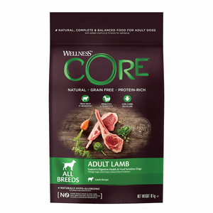 Wellness Core Adult Lamb k.sucha d.psa jagnięcina 10kg