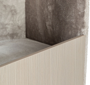 Trixie Marina Stabilny drapak dla kota z hamakiem i domkiem 132cm Szary