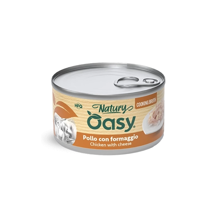 Oasy Natury Broth Kurczak/Ser 85g