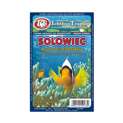 Ichthyo Trophic Mrożonka Solowiec/Artemia Z Czosnkiem Plus 100g
