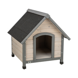 Trixie Natura buda dla psa szara L: 96x105x112cm