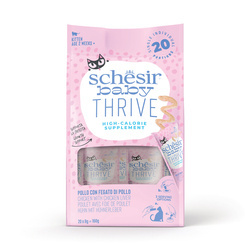 Schesir Baby Thrive Suplement Kurczak Z Wątróbką Drobiową 20x8g