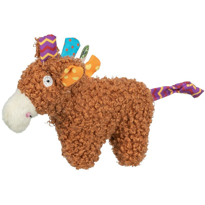 Trixie Koń Pluszowa zabawka dla kota z kocimiętką 15 cm