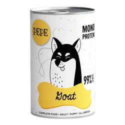 Pepe Monoprotein koza 400g dla psa