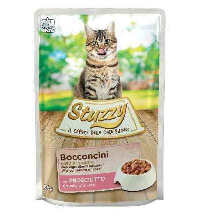 Stuzzy z szynką 85g mokra karma dla kota
