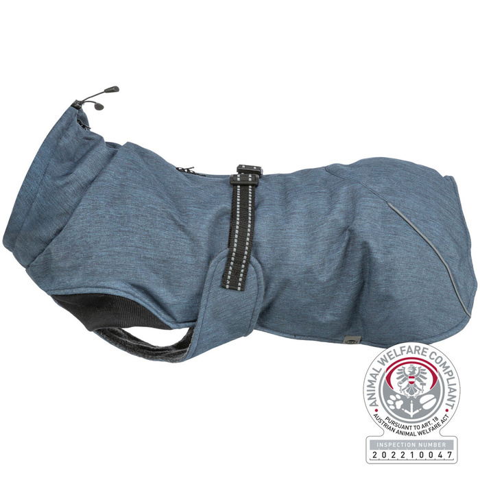 Trixie Riom płaszczyk zimowy dla psa ciemnoniebieski S: 35cm